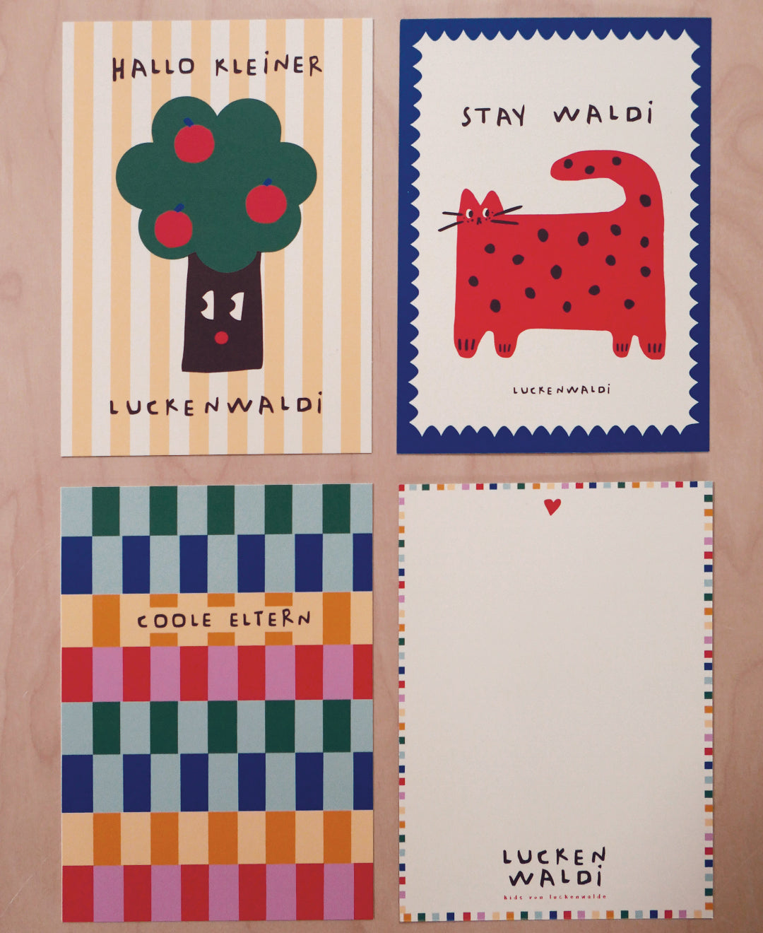 Luckenwaldi Postkarten Set