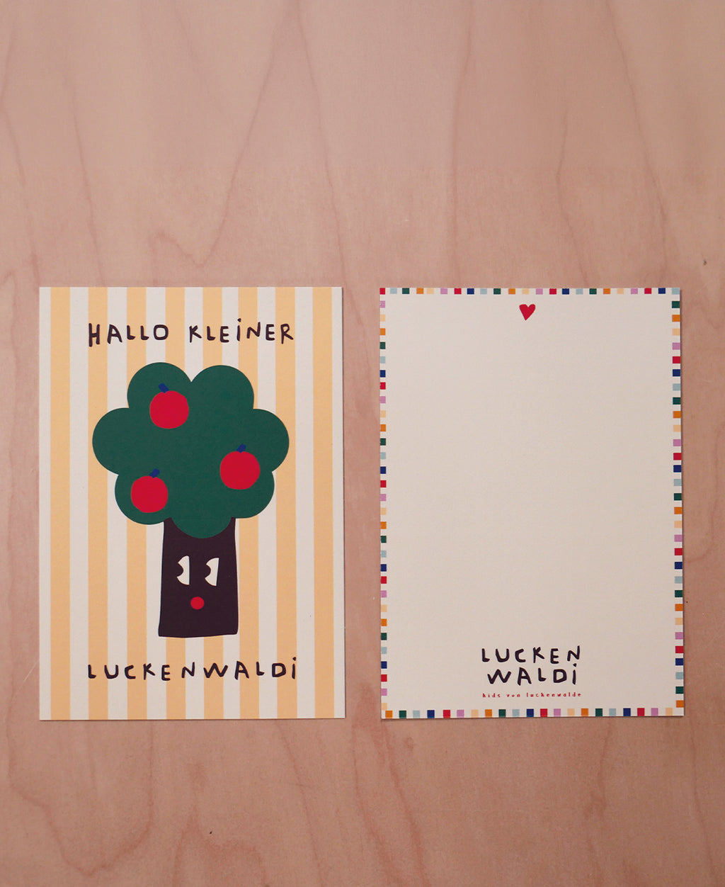 Postkarte Hallo Kleiner Luckenwaldi