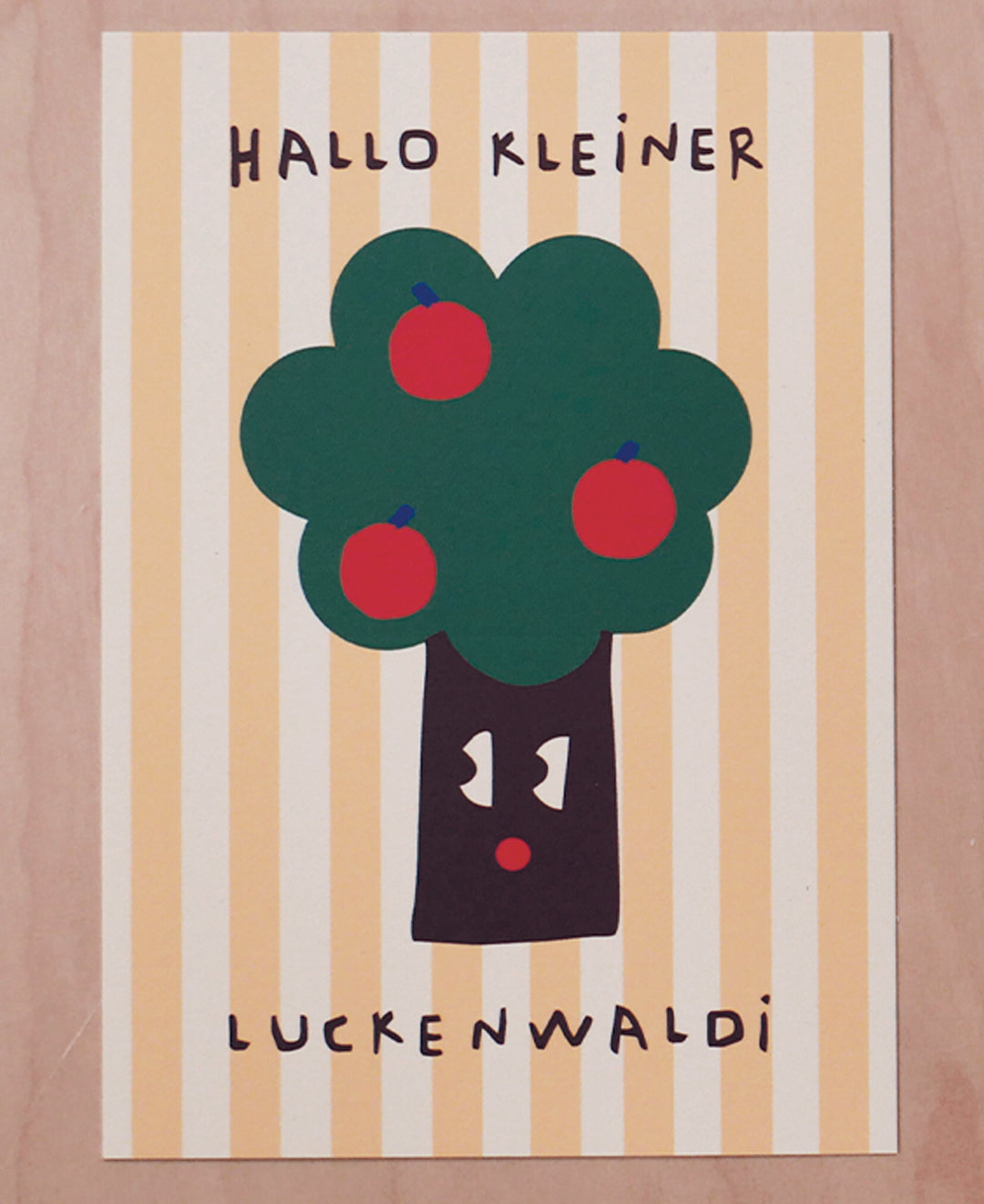 Postkarte Hallo Kleiner Luckenwaldi